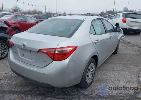 2018 Toyota Corolla Le from USA, damaged, VIN 2T1BURHE3JC002270